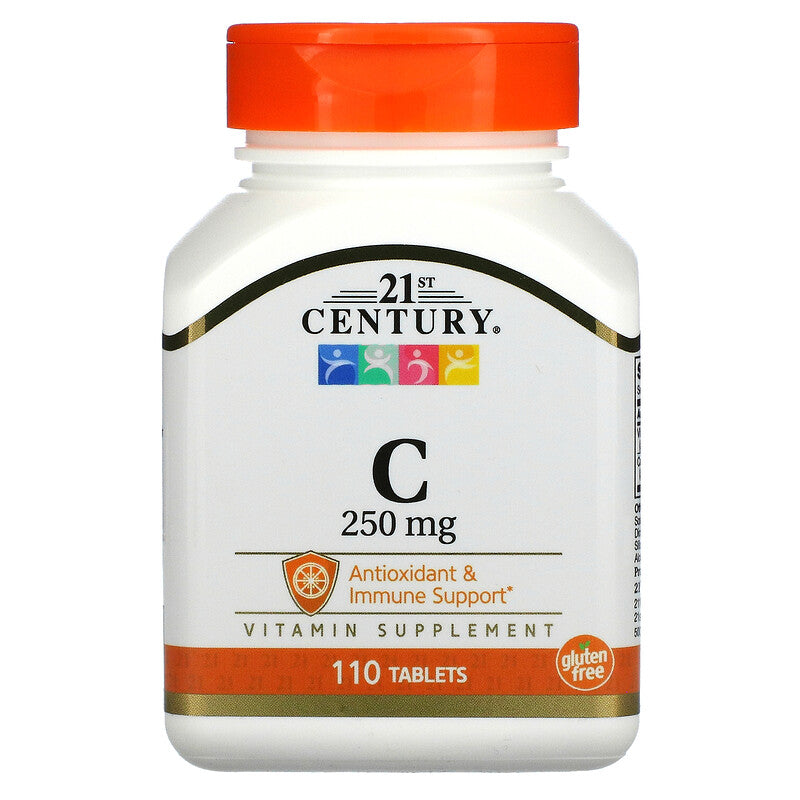 21st Century, Vitamin-C, 250mg 110 tabs