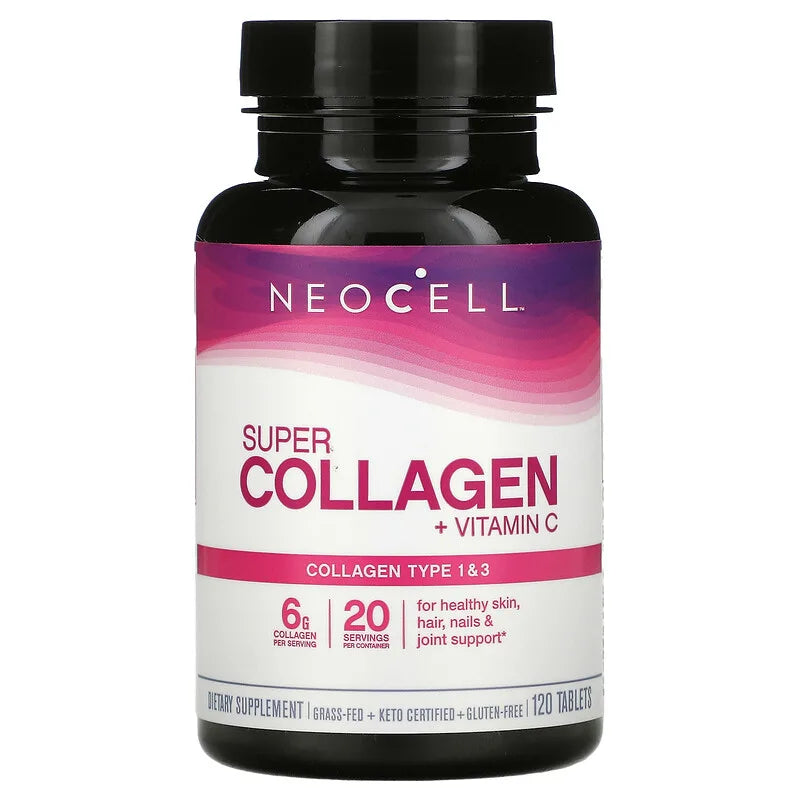 NEOCELL SUPER COLLAGEN + C 120 TABLETS