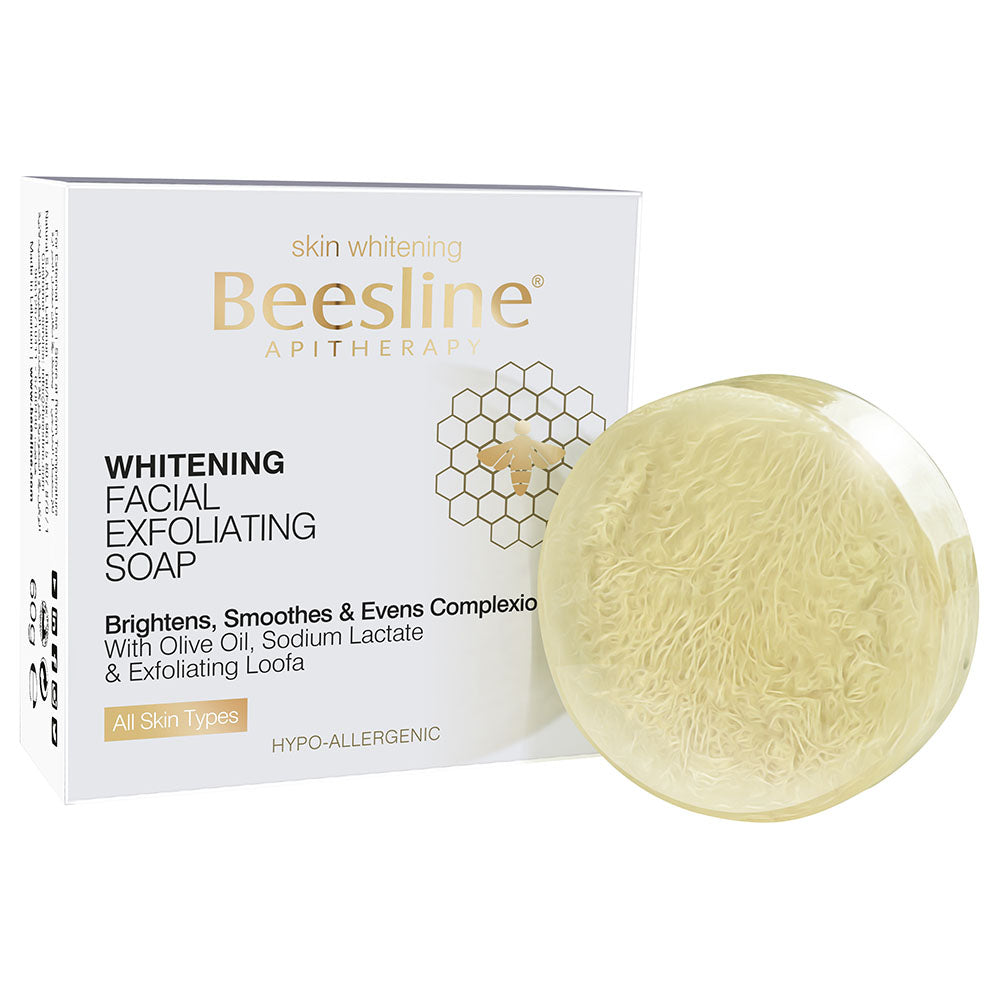 BEESLINE WHITENING FACIAL EXFOLIATING SOAP 60G