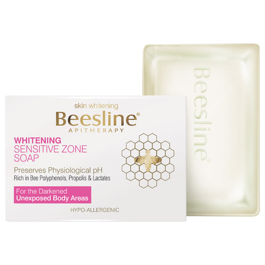 beesline whitening sensitive zone soap 110g