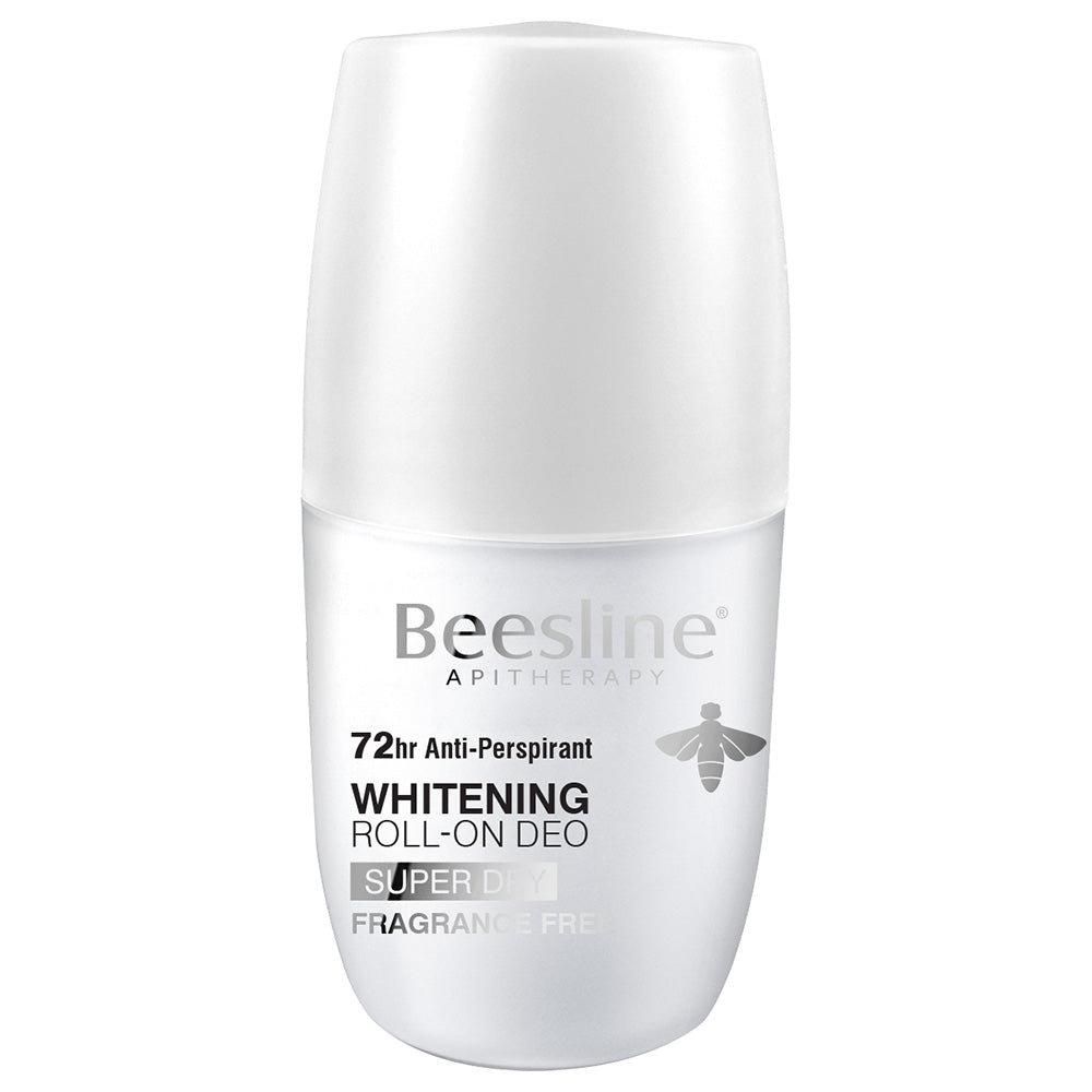 BEESLINE WHITENING ROLL ON DEO SUPER DRY FRAGRANCE FREE 50ML