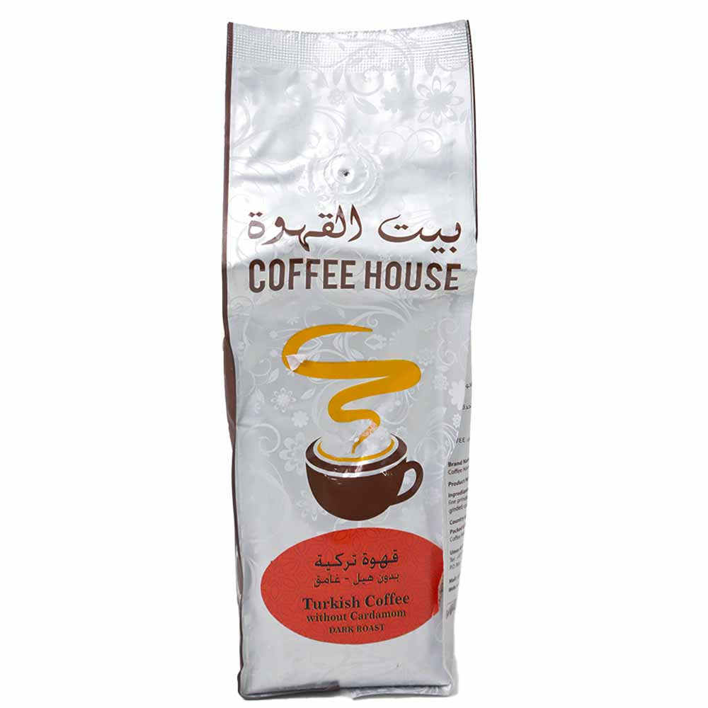 Coffee House Turkish Coffee Without Cardamom Dark Roast