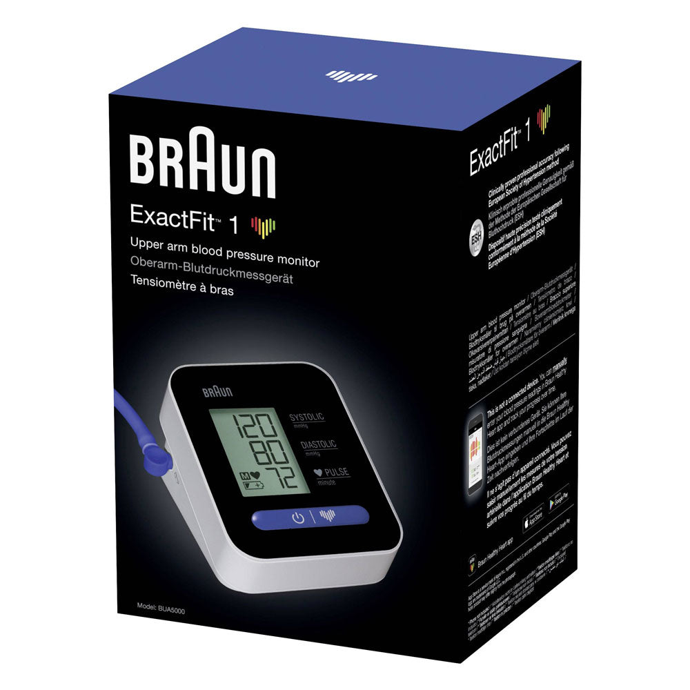 Braun - Exact Fit 1 Bua5000 Bp Monitor - White