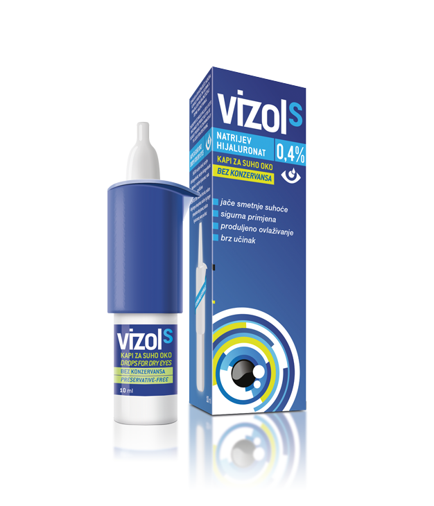 Vizol S Hyaluronate 0.4% Ophthalmic Solution 10ml